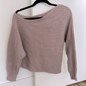 Off Shoulder Sweater FASHON NOVA